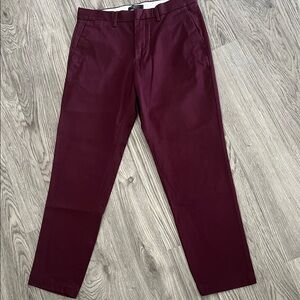 Banana Republic Men's Deep Red Chinos